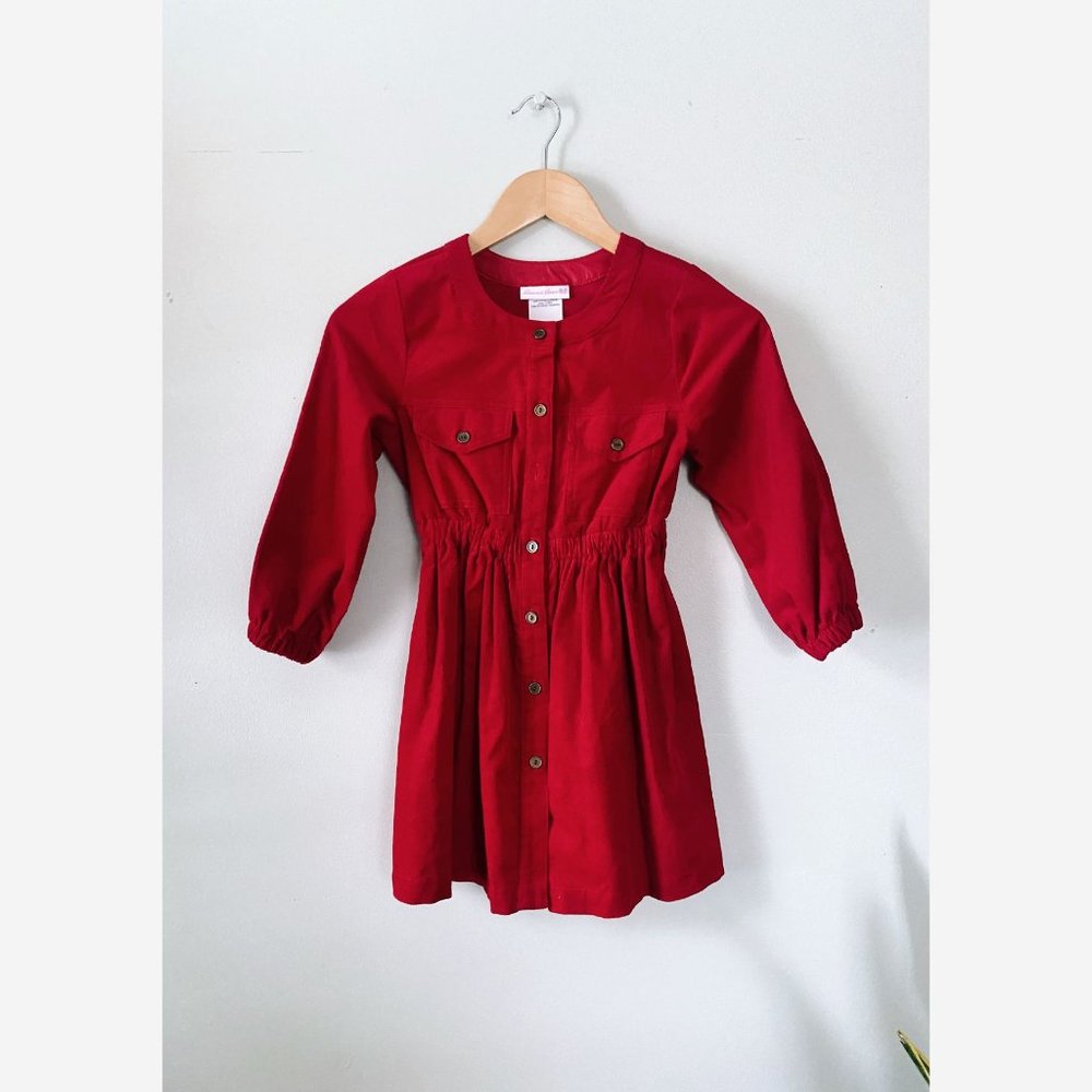 Bonnie Jean Girls Corduroy Dress Sz 7